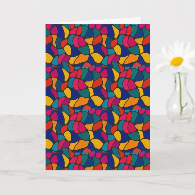 Cartão Projetado por abstrato (Planta pequena)