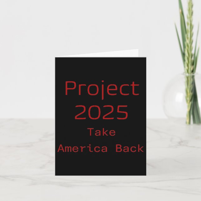 Cartão Projeto 2025 2 (Frente)