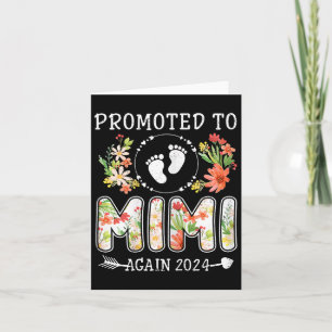 Cartão Promovido A Mimi Novamente Dia de as mães Revelaçã