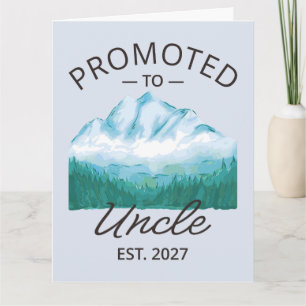 Cartão Promovido a Tio Est 2027 Novo Tio VI