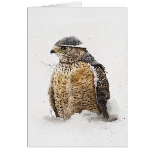 Cartão Pronto Para A Neve