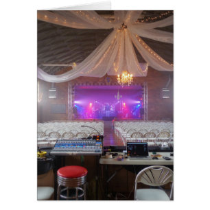 Cartão Pronto para um concerto