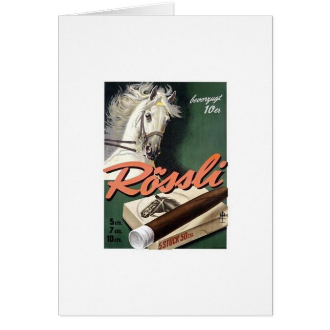 Cartão Propaganda do vintage (Frente)