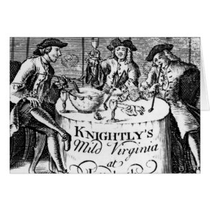 Cartão Propaganda para 'Virgínia suave Knightly