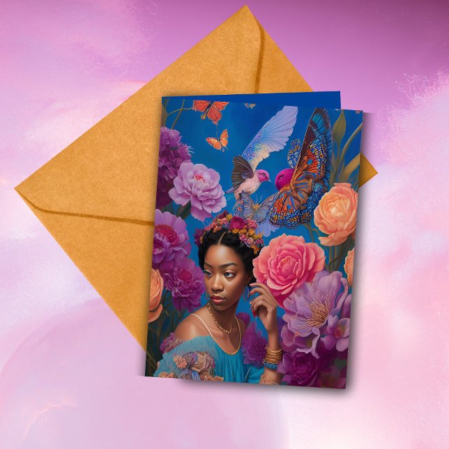 Cartão Proposta de Bridesmaid Eetética Obrigado Fantasy A (Criador carregado)