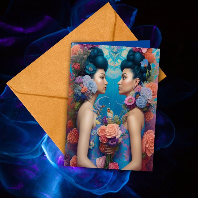 Cartão Proposta de Bridesmaid Eetética Obrigado Fantasy A (Criador carregado)