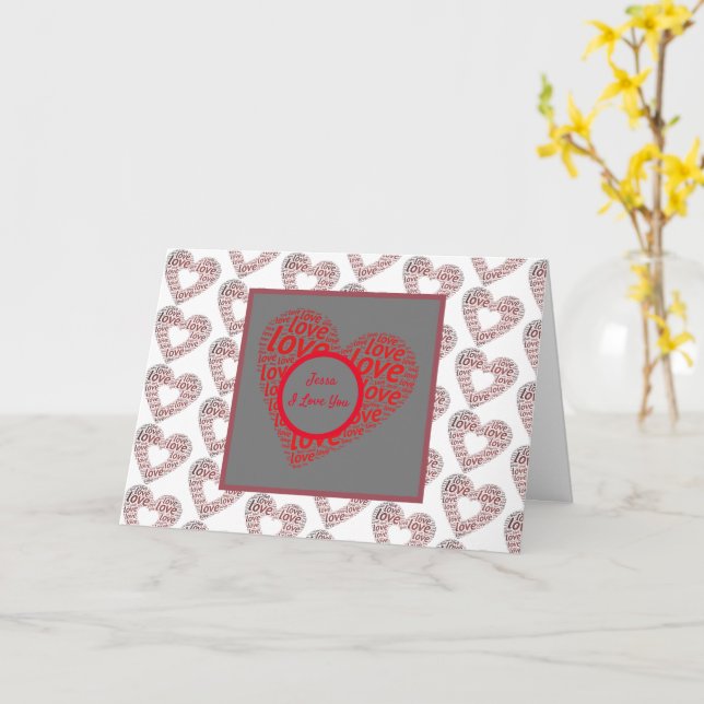 Cartão Proposta de Casamento Coração (Flor Amarela)