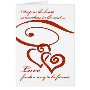Cartão Proposta de casamento, o amor encontra uma maneira