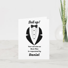 Cartão Proposta de Casamento para o Padrinho