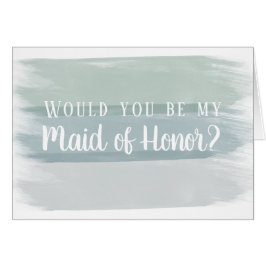 Cartão Proposta de Madrinha de casamento do Traço do Pinc