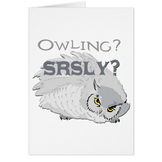 Cartão Propriedade Seriamente (Frente)