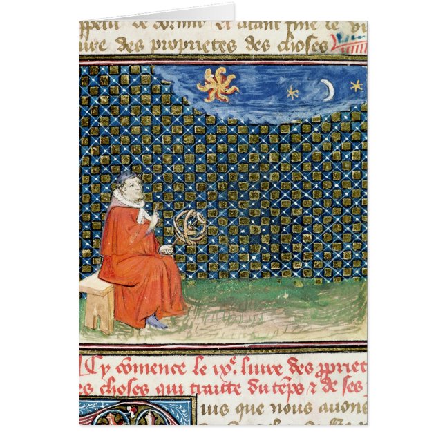 Cartão Propriedades do céu (Frente)