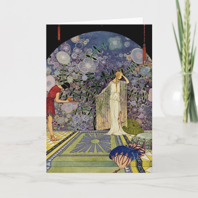 Cartão Proserpina no Palácio de Plutão (Frente)