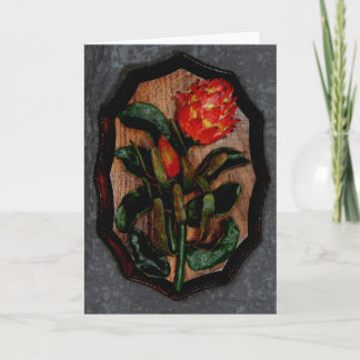 Cartão Protea de rei