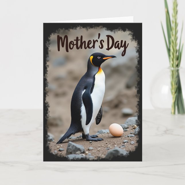 Cartão Protective Mother Bird Card (Frente)