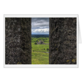 Cartão Protegendo a abadia