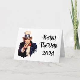 Cartão Proteger o Voto 2024 Card