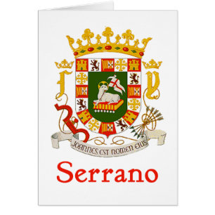 Cartão Protetor de Serrano de Puerto Rico