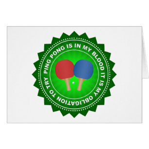 Cartão Protetor fantástico de Pong do sibilo