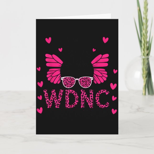 Cartão Proud Member Of Wdnc We Do Not Care Club  (Frente)