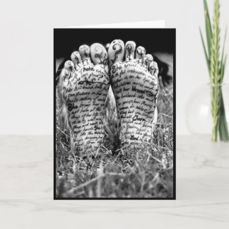 Cartão provérbios de 31 pés