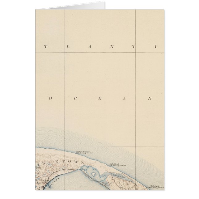 Cartão Provincetown, Massachusetts (Frente)