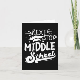 Cartão Próxima Parada do Ensino Médio Soma de Graduação d
