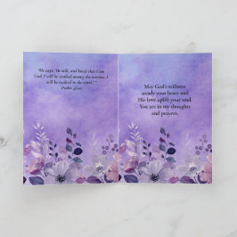 Cartão Psalm 46:10 Bible Verse