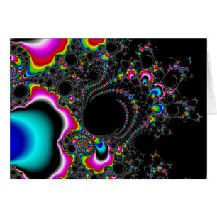 Cartão Psicodelace - Fractal