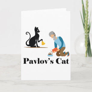 Cartão Psicologia Gata de Pavlov