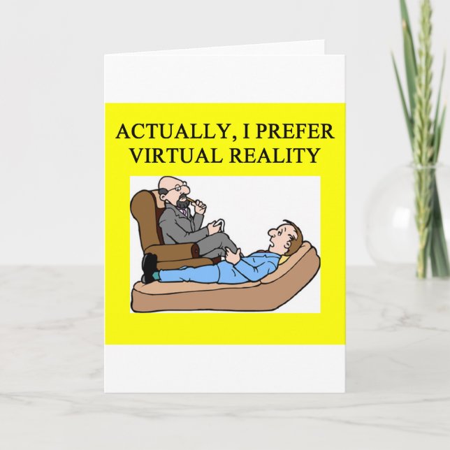 Cartão Psicologia geek (Frente)