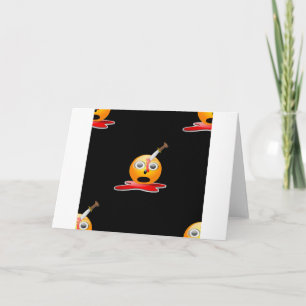 Cartão psicopata emoji