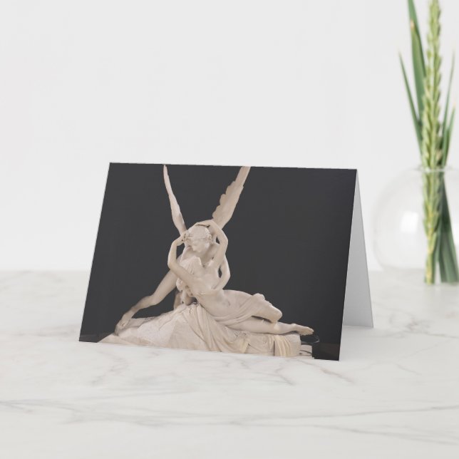 Cartão Psique Revived pelo beijo do Cupido 1787-93 (Frente)