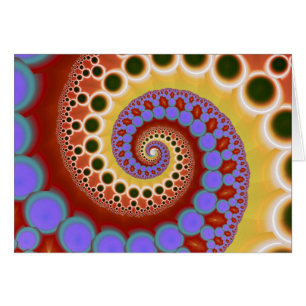 Cartão psychedelispirals