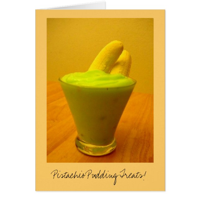 Cartão Pudim Treats! (Frente)