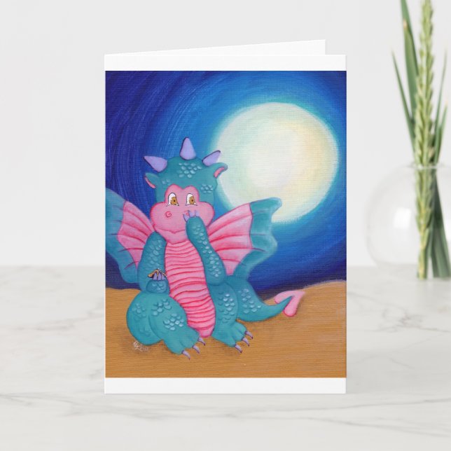 Cartão Puff O Dragão Mágico (Frente)