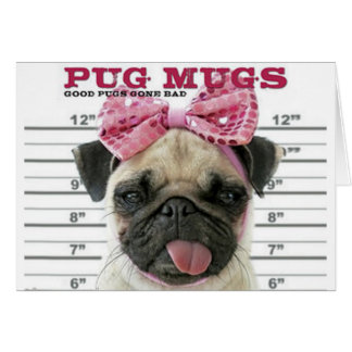 Cartão Pug