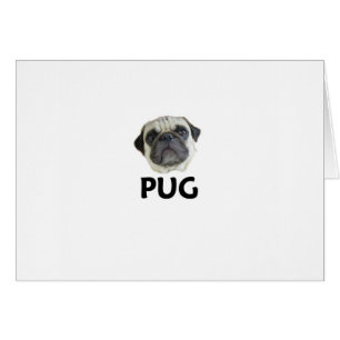 Cartão Pug