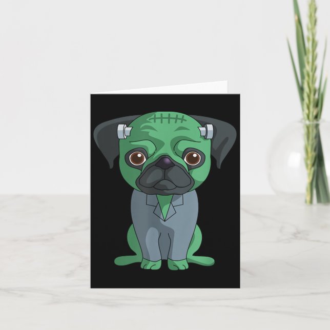 Cartão Pug (Frente)