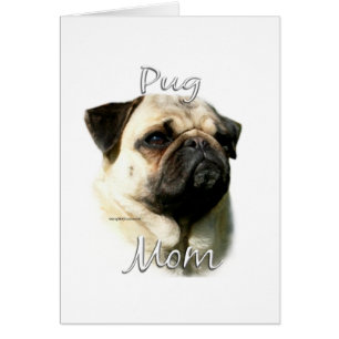 Cartão Pug (afronta) Mãe 2