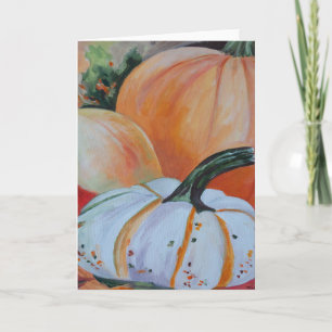 Cartão Pumpkin Patch Greeting Card