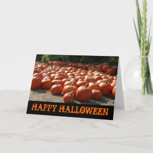 Cartão Pumpkin Patch Happy Halloween