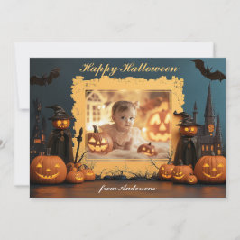 Cartão Pumpkin Peek-a-BOO