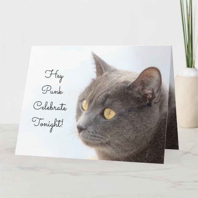 Cartão Punk Com Spunk (Frente)