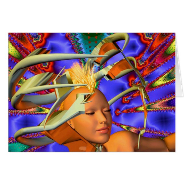 Cartão Punk Heaven (Frente Horizontal)