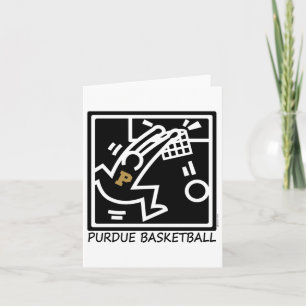 Cartão Purdue Basball Dunk