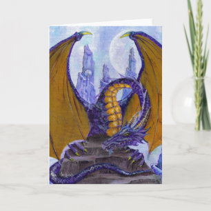 Cartão purple dragon