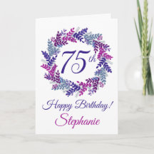 Púrpura rosa Elegante, coroa, 75.º aniversário