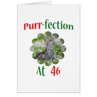 Cartão Purr-fection 46