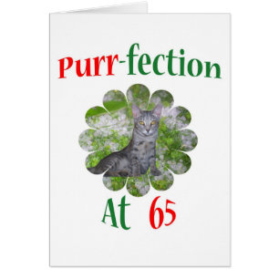 Cartão Purr-fection 65